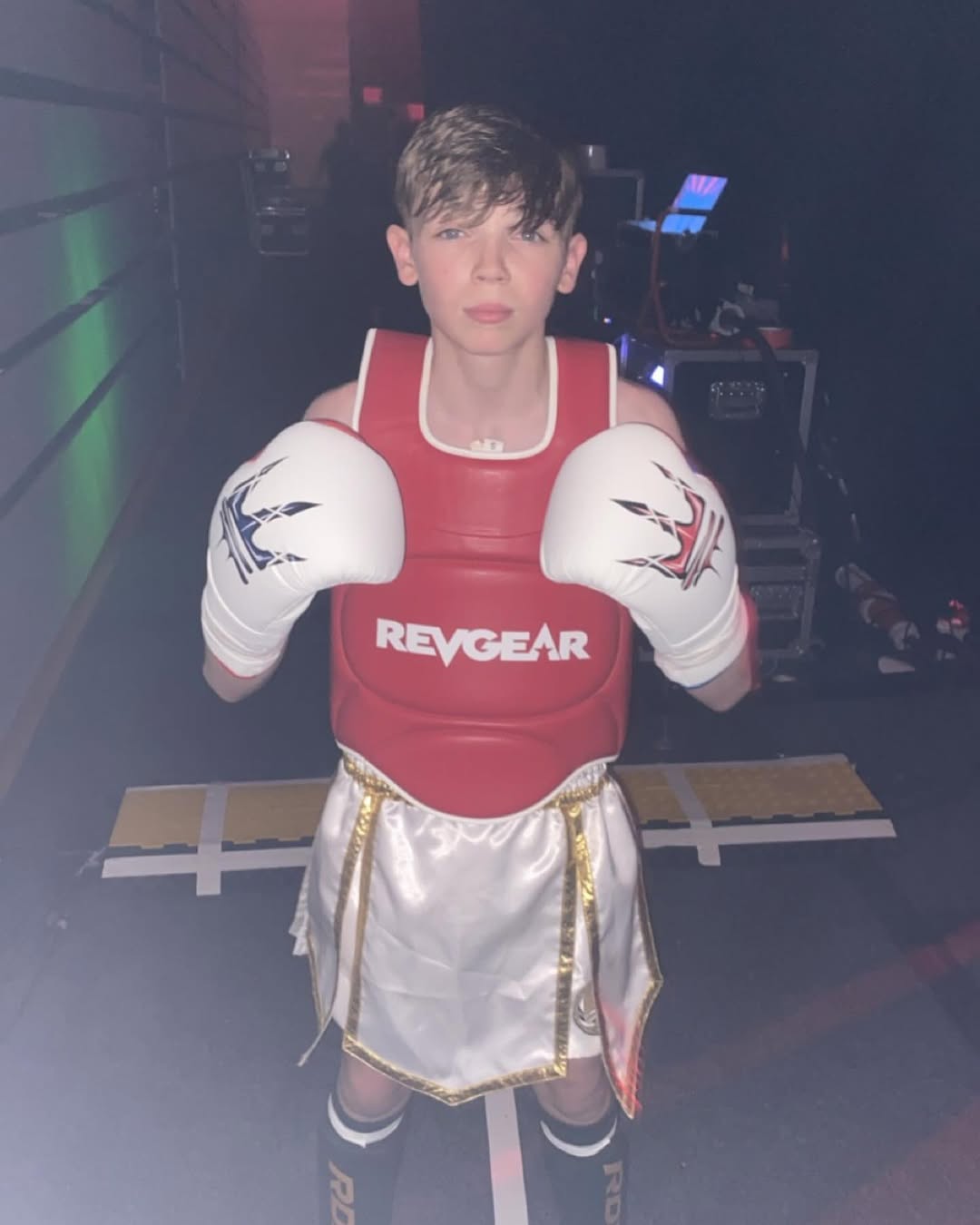 AIKI junior fighter ready to compete
